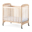 Serenity Compact Fixed Side Crib, Mirror end, natural - Next Generation crib, serenity, mattress